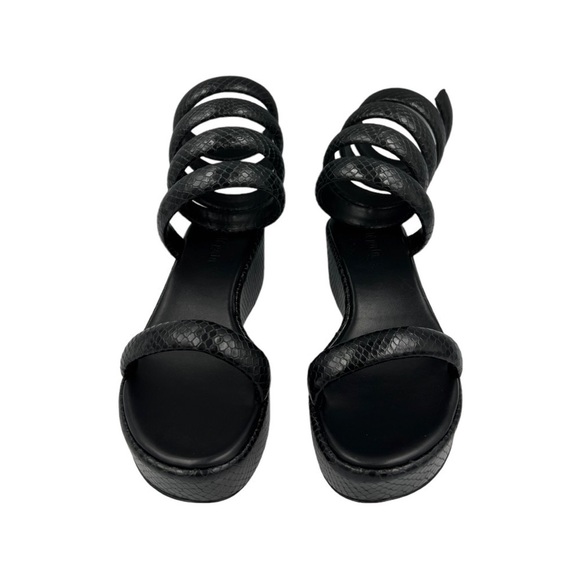 NWOT CULT GAIA Gabi Platform Sandals Black 5/35 - Picture 5 of 10